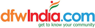 DFWINDIA.COM, GET TO KNOW YOUR COMMUNITY