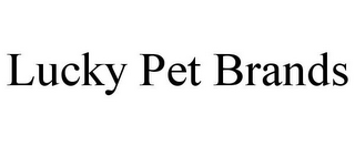 LUCKY PET BRANDS