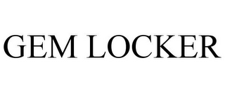 GEM LOCKER
