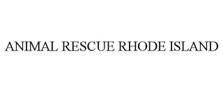 ANIMAL RESCUE RHODE ISLAND