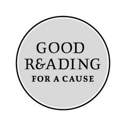 GOOD READING FOR A CAUSE