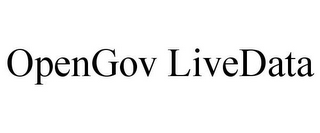 OPENGOV LIVEDATA