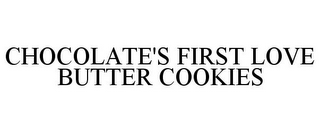 CHOCOLATE'S FIRST LOVE BUTTER COOKIES