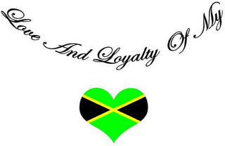 LOVE AND LOYALTY OF MY