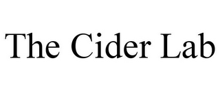 THE CIDER LAB