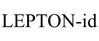 LEPTON-ID