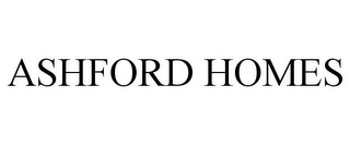 ASHFORD HOMES