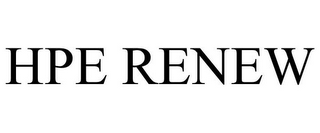 HPE RENEW