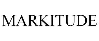MARKITUDE