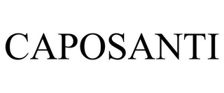 CAPOSANTI
