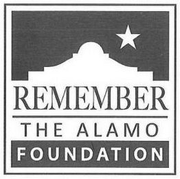 REMEMBER THE ALAMO FOUNDATION