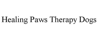 HEALING PAWS THERAPY DOGS