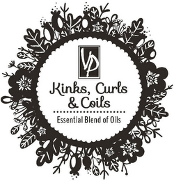 VP KINKS, CURLS & COILS ESSENTIAL BLENDOF OILS