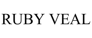 RUBY VEAL