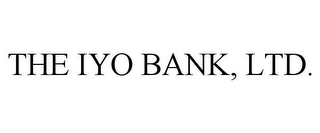 THE IYO BANK, LTD.