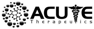 ACUTE THERAPEUTICS