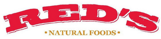 RED'S NATURAL FOODS