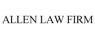 ALLEN LAW FIRM