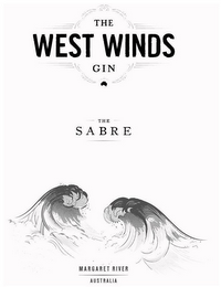 THE WEST WINDS GIN THE SABRE MARGARET RIVER AUSTRALIA