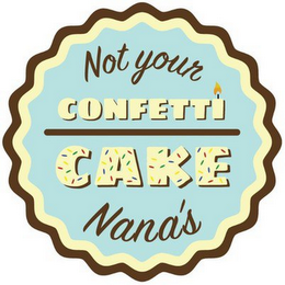 NOT YOUR NANA'S CONFETTI CAKE