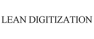 LEAN DIGITIZATION