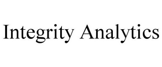 INTEGRITY ANALYTICS