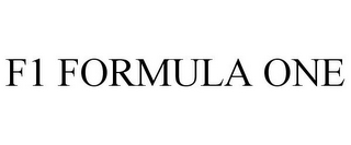 F1 FORMULA ONE