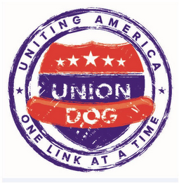 UNITING AMERICA ONE LINK AT A TIME UNION DOG