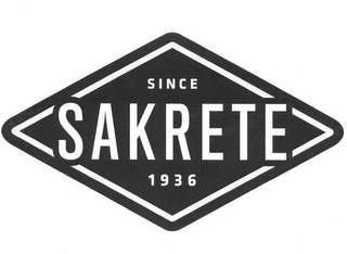 SAKRETE SINCE 1936