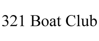 321 BOAT CLUB