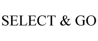 SELECT & GO