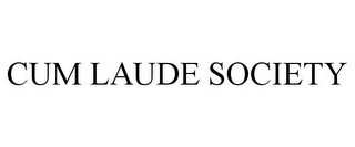 CUM LAUDE SOCIETY