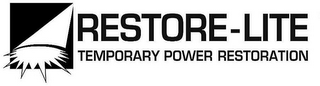 RESTORE-LITE TEMPORARY POWER RESTORATION