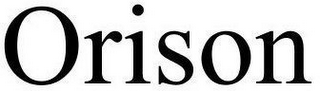 ORISON