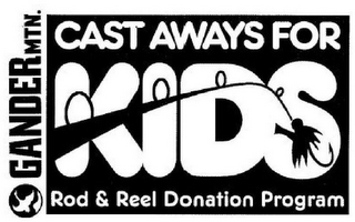 GANDER MTN. CAST AWAYS FOR KIDS ROD & REEL DONATION PROGRAM