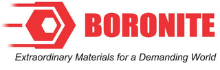 BORONITE EXTRAORDINARY MATERIALS FOR A DEMANDING WORLD