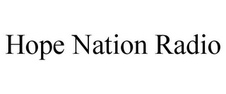 HOPE NATION RADIO