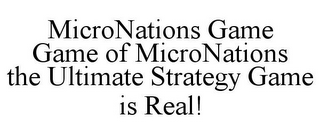 MICRONATIONS GAME GAME OF MICRONATIONS THE ULTIMATE STRATEGY GAME IS REAL!