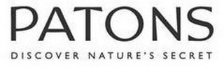 PATON'S DISCOVER NATURE'S SECRET