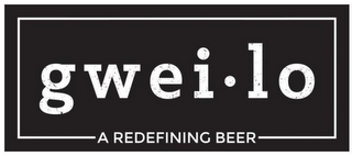 GWEI · LO A REDEFINING BEER