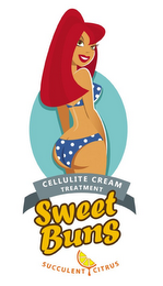 CELLULITE CREAM TREATMENT SWEET BUNS SUCCULENT CITRUS