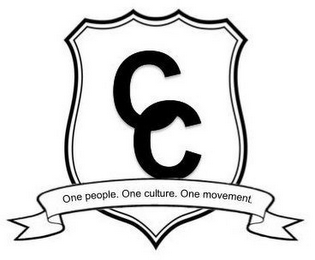 CC ONE PEOPLE. ONE CULTURE. ONE MOVEMENT.