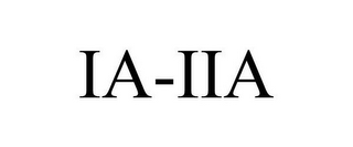 IA-IIA