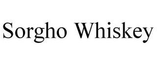 SORGHO WHISKEY