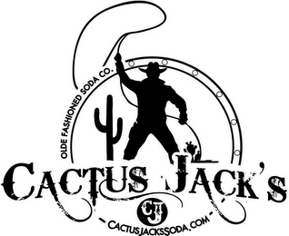 CJ CACTUS JACK'S OLDE FASHIONED SODA CO. CACTUSJACKSSODA.COM