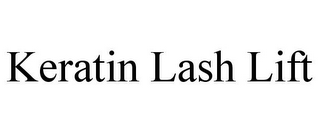 KERATIN LASH LIFT