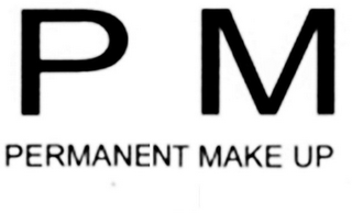 P M PERMANENT MAKE UP