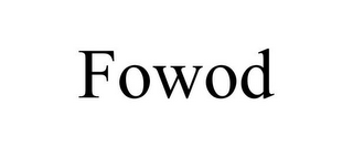 FOWOD