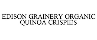 EDISON GRAINERY ORGANIC QUINOA CRISPIES