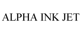 ALPHA INK JET
